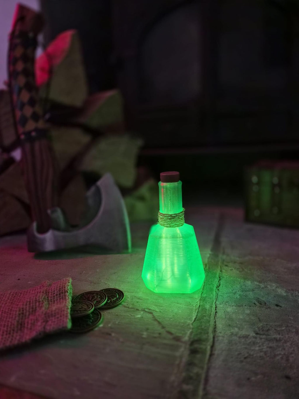 Fantasy Alchemy Potion Bottles