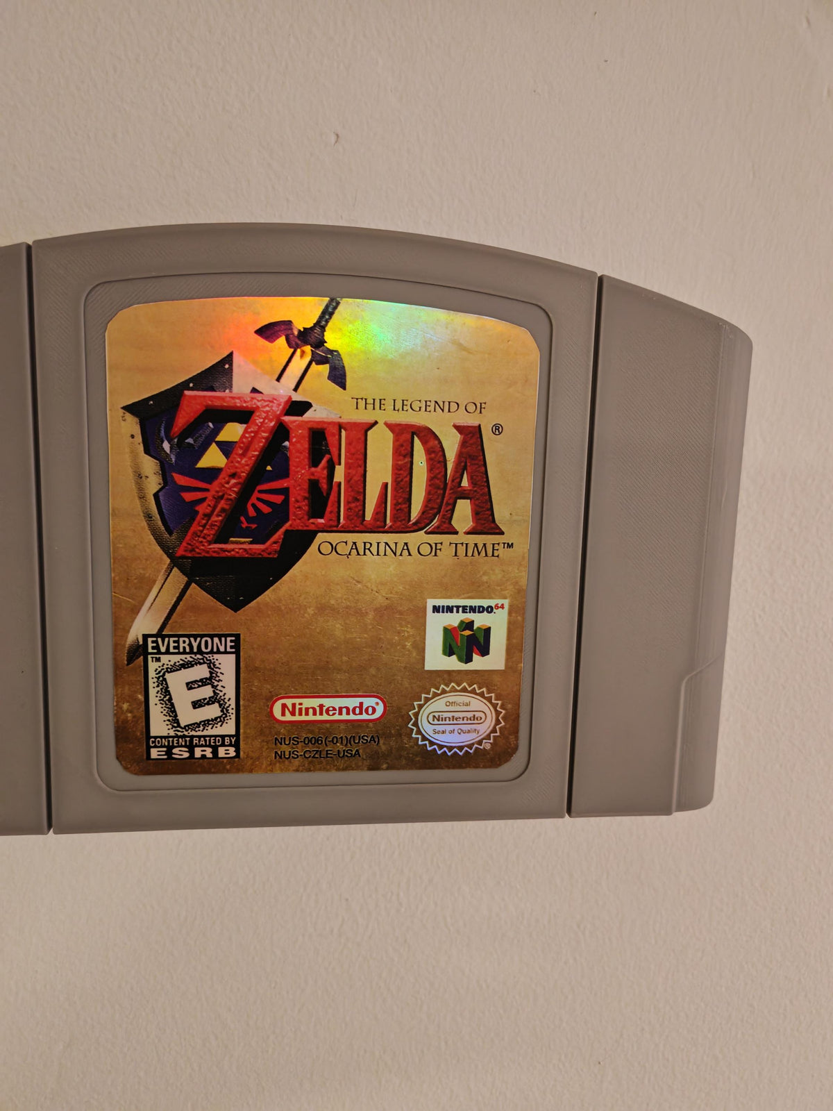 Oversized N64 Cartridge Wall Art