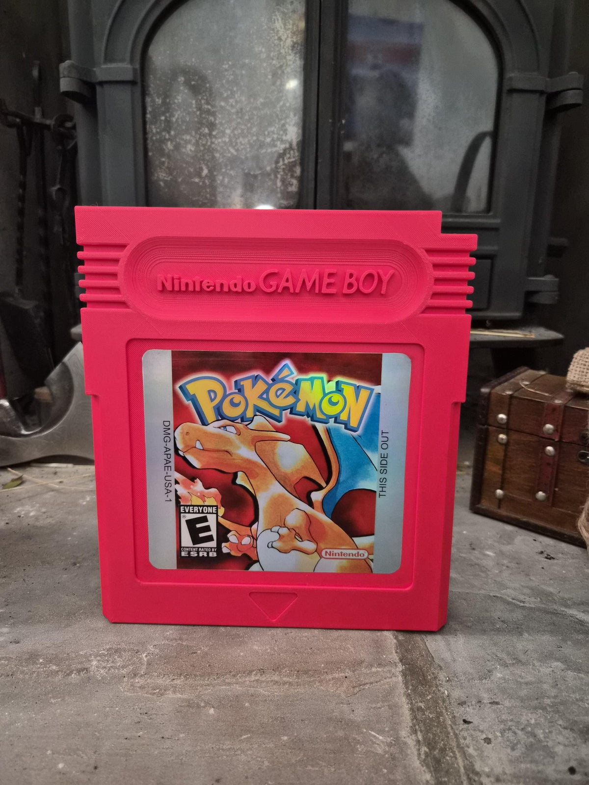 Oversized Pokémon Gameboy Cartridge Wall Art