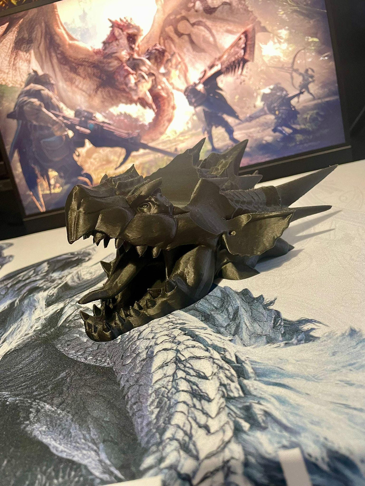 Rathalos Head Controller Holder