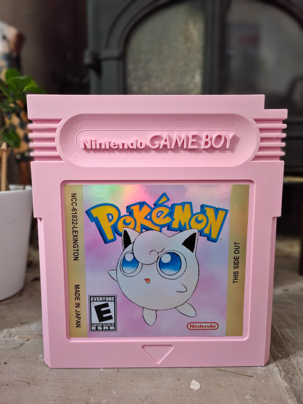 Oversized Pokémon Gameboy Cartridge Wall Art
