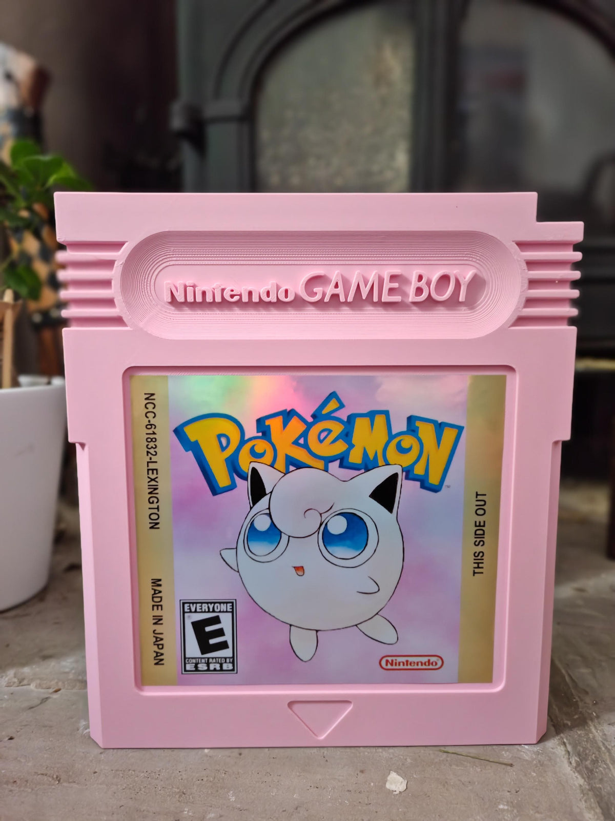 Oversized Pokémon Gameboy Cartridge Wall Art
