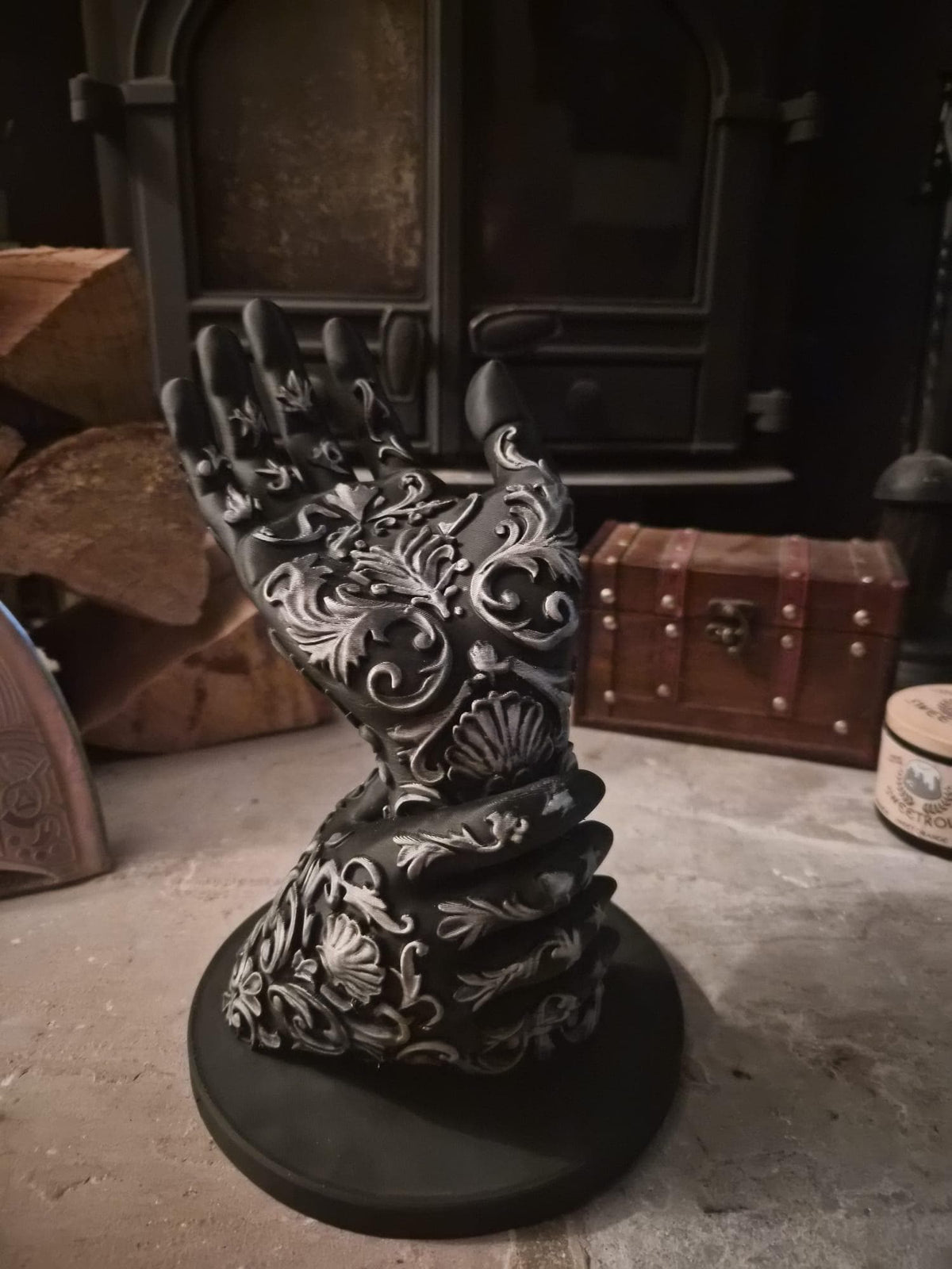 Baroque Gothic Hand Jewelry Display Stand