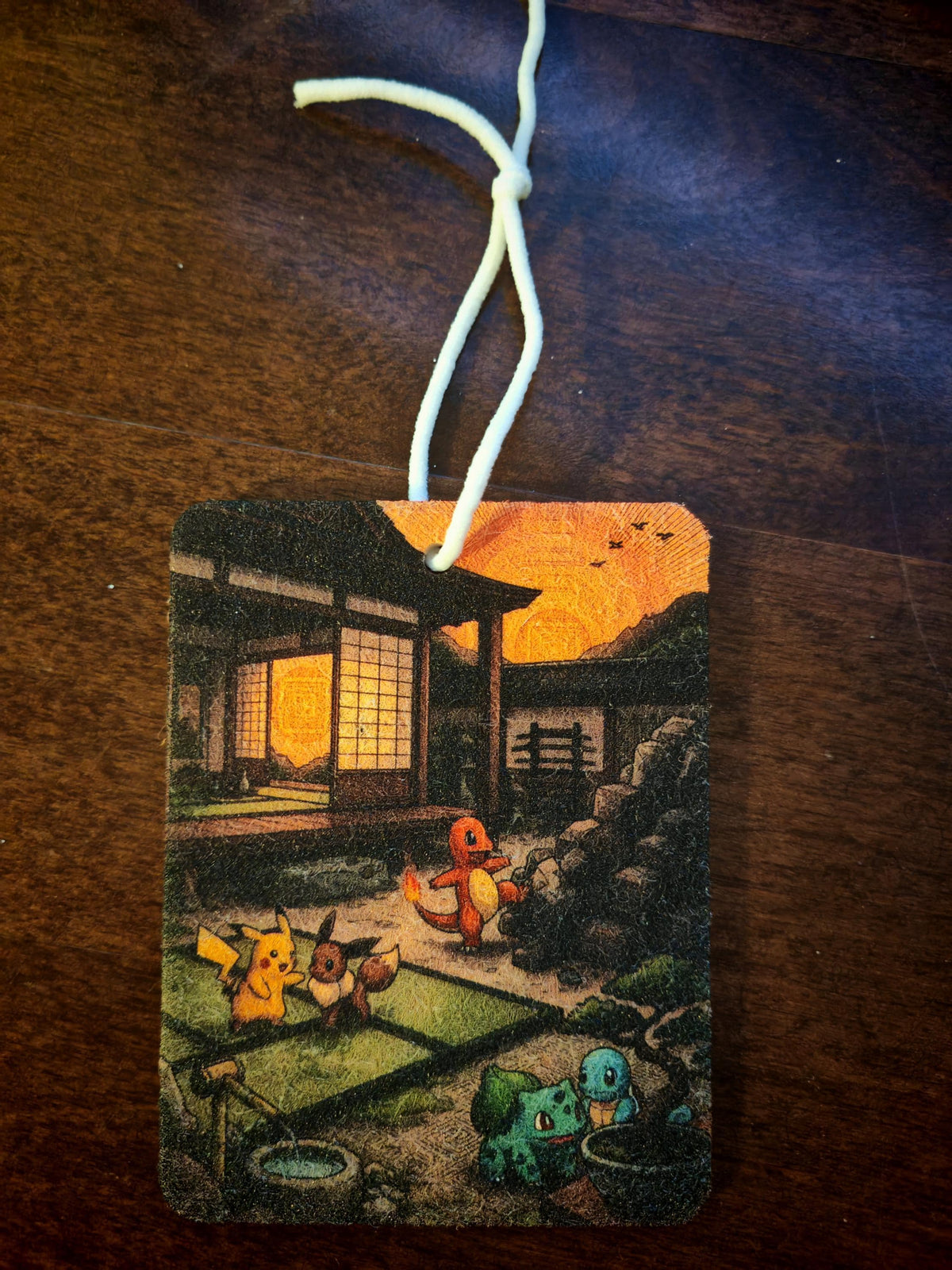 Custom Pokémon Car Air Freshener