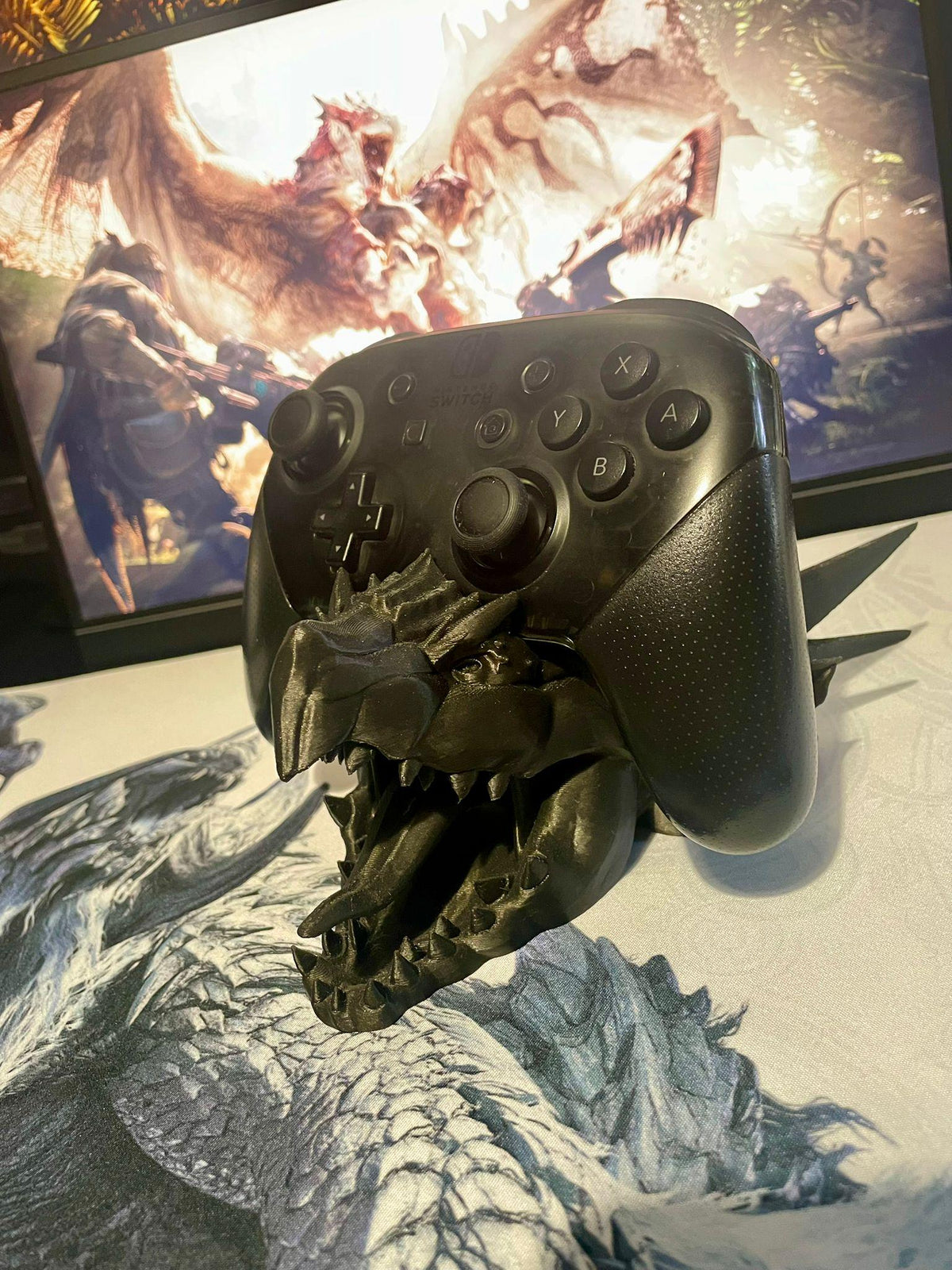 Rathalos Head Controller Holder