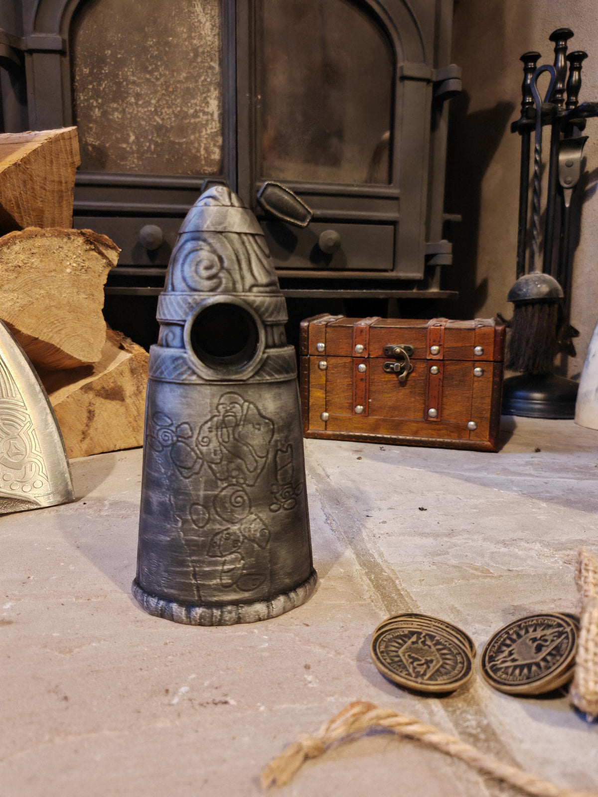 Skyrim Standing Stones Hand Painted