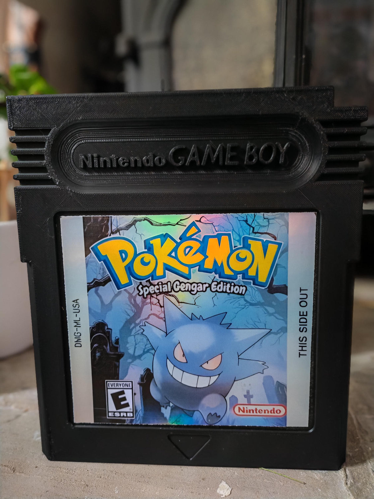 Oversized Pokémon Gameboy Cartridge Wall Art