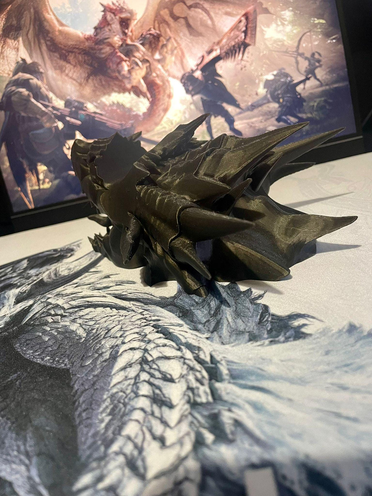Rathalos Head Controller Holder
