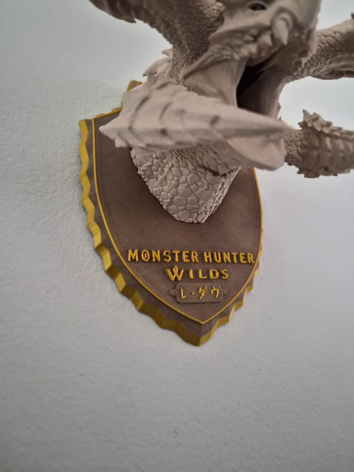 Rey Dau Monster Hunter Head Bust Display