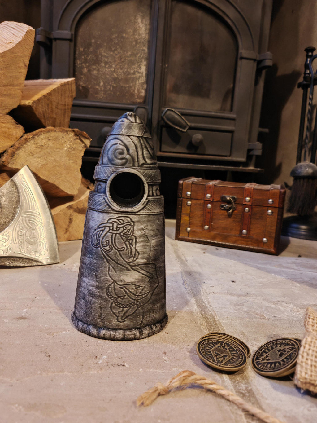 Skyrim Standing Stones Hand Painted