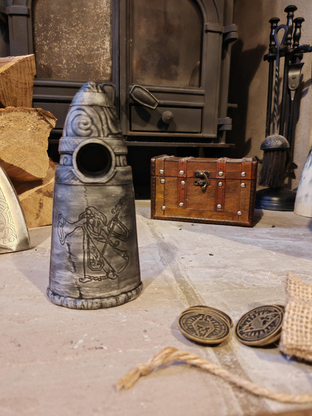 Skyrim Standing Stones Hand Painted