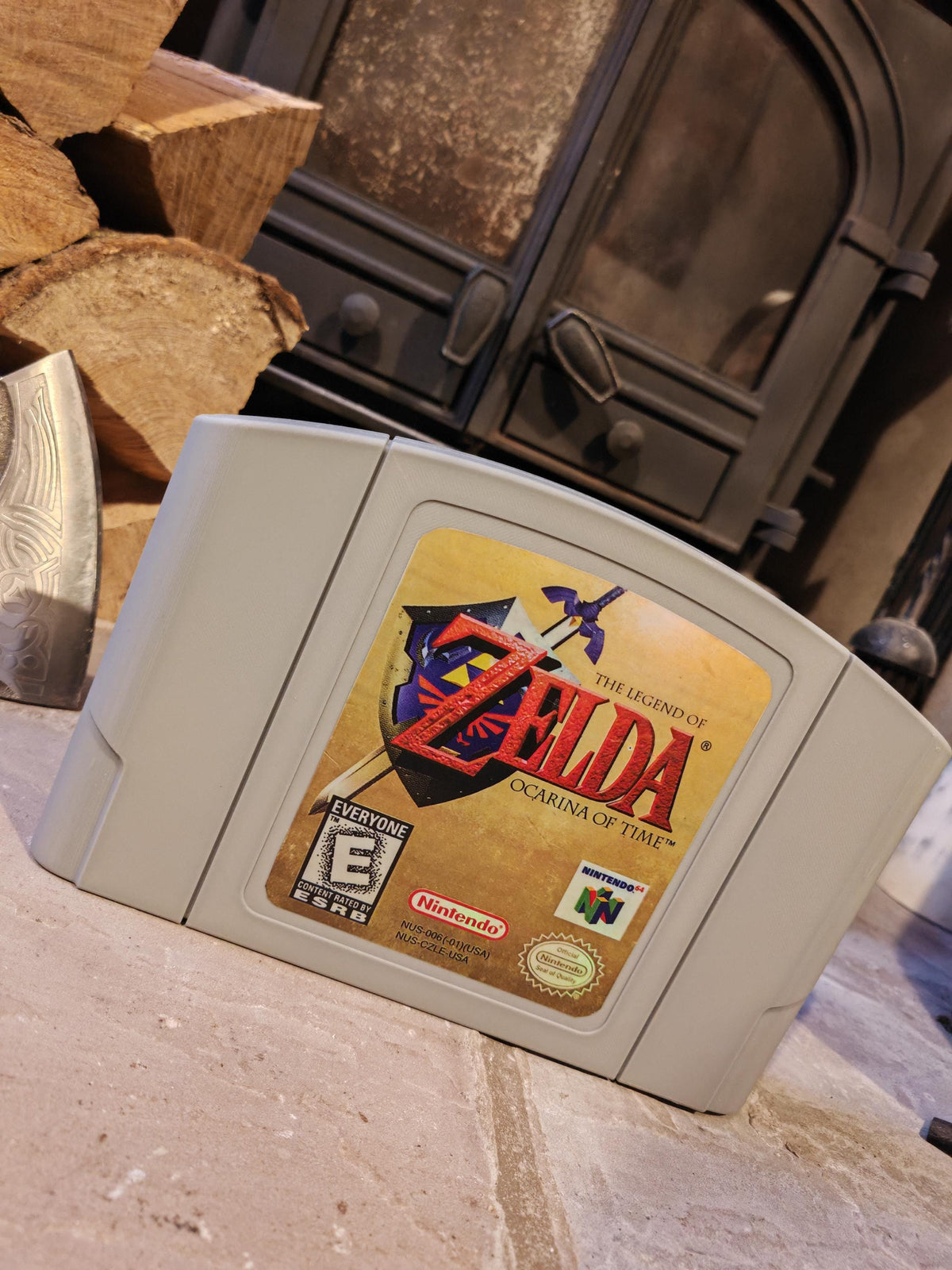 Oversized N64 Cartridge Wall Art