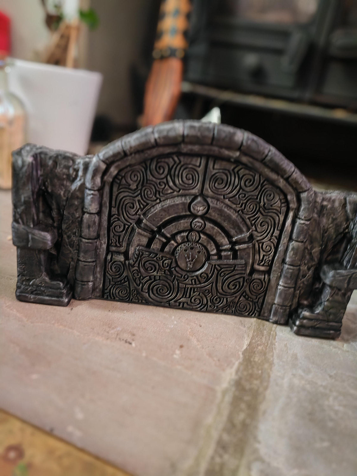 Skyrim Bleak Falls Barrow Golden Claw Puzzle Wall Art