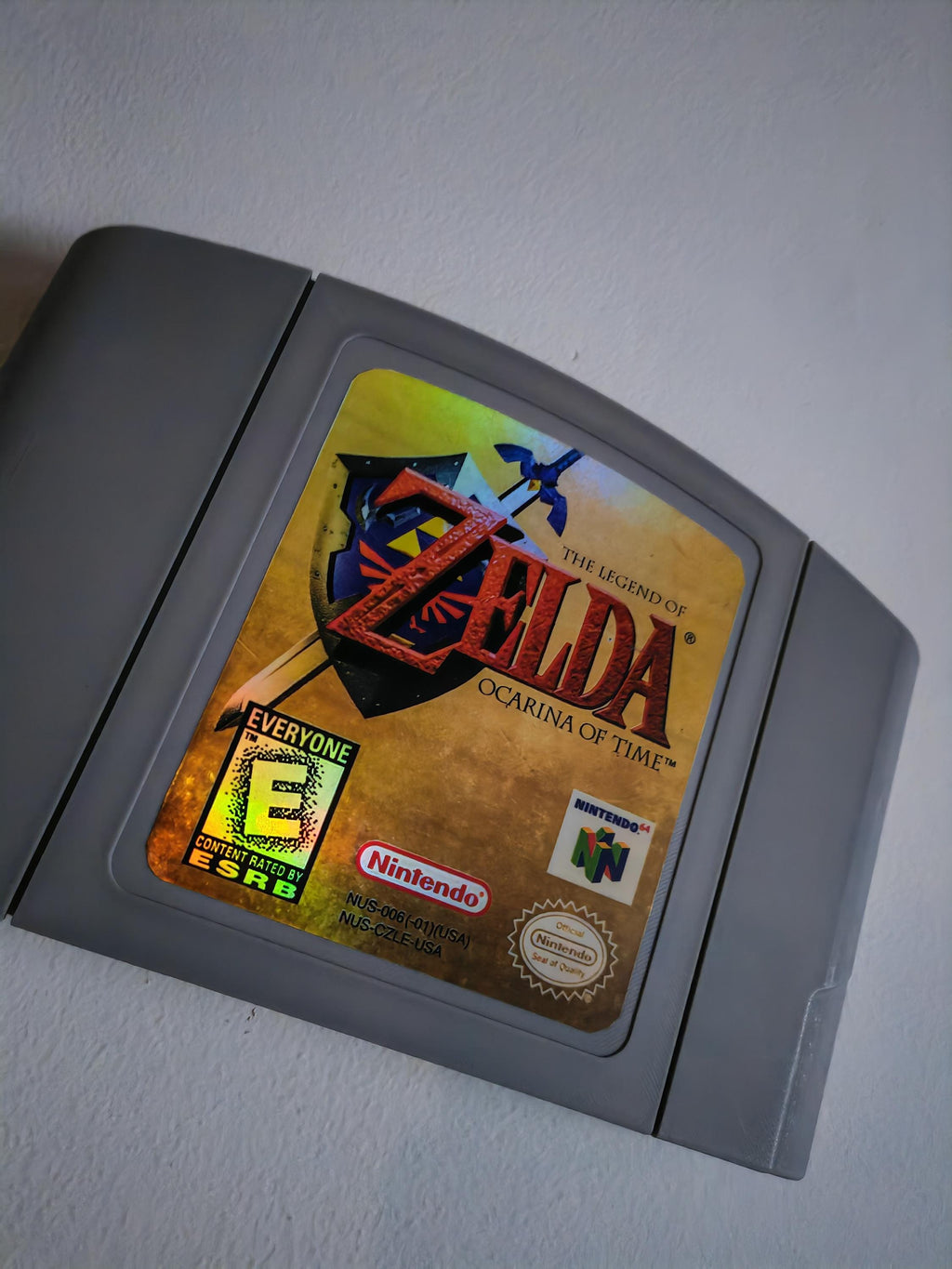 Oversized N64 Cartridge Wall Art