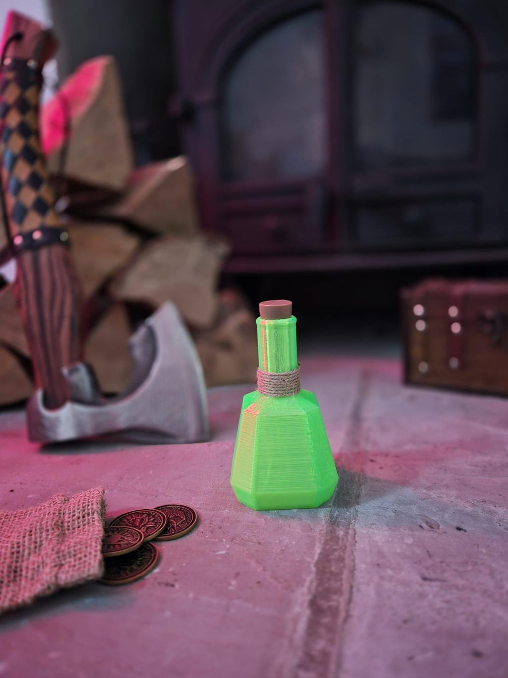 Fantasy Alchemy Potion Bottles