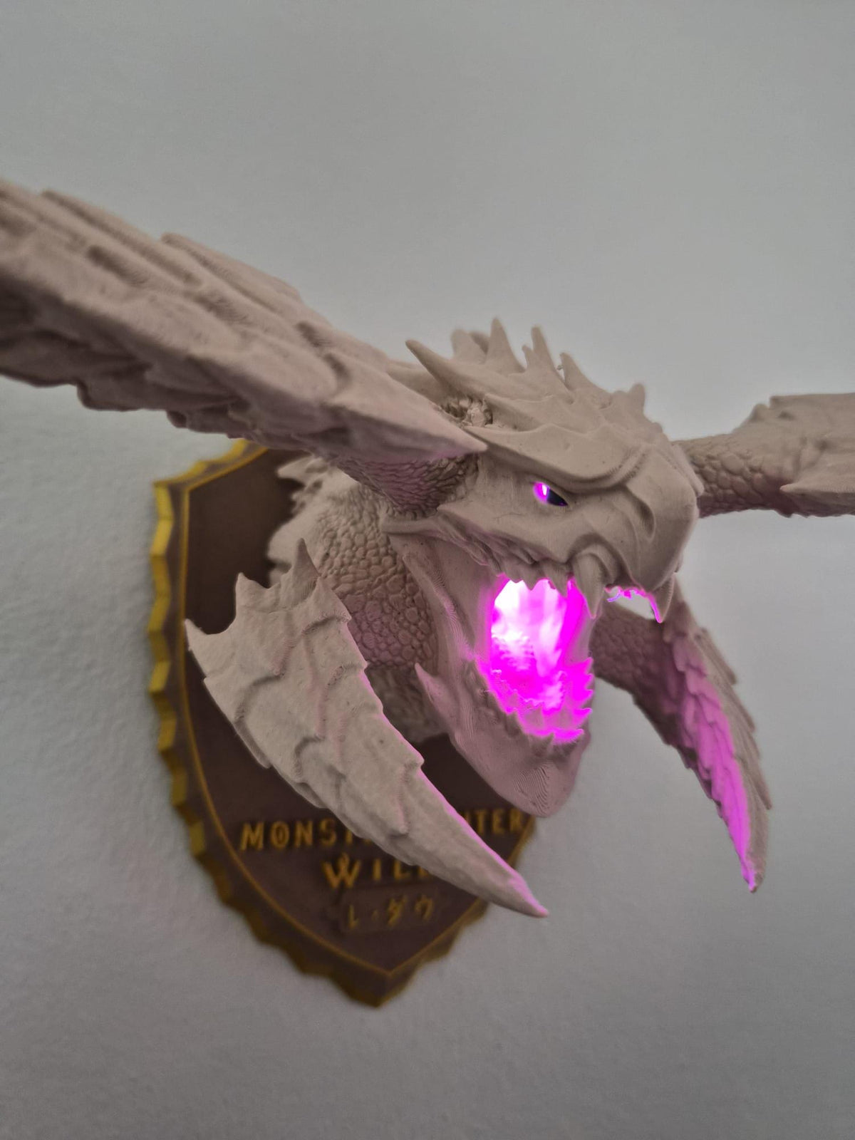 Rey Dau Monster Hunter Head Bust Display
