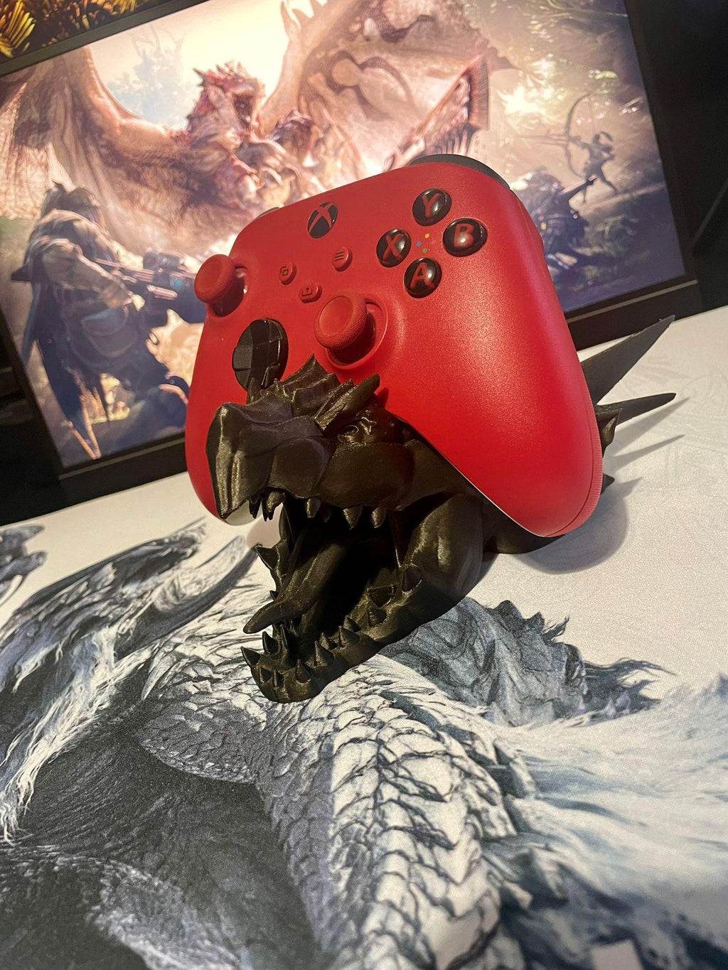 Rathalos Head Controller Holder