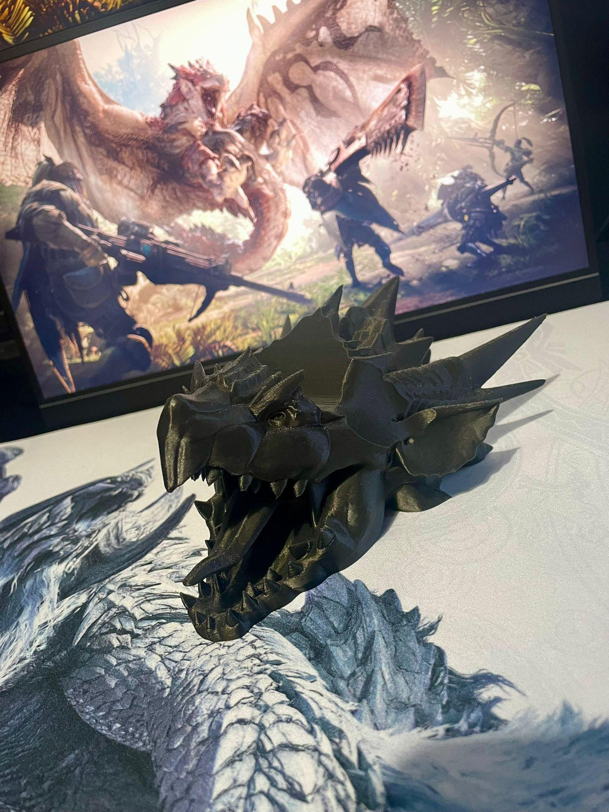 Rathalos Head Controller Holder