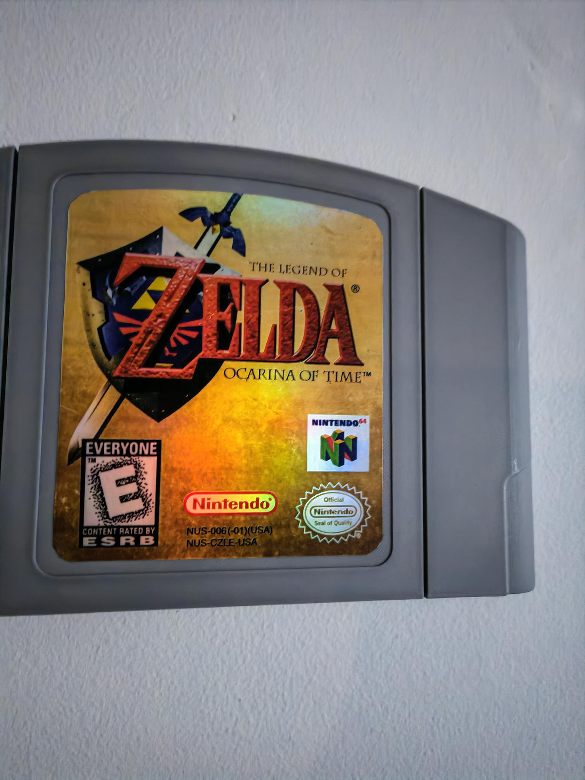 Oversized N64 Cartridge Wall Art