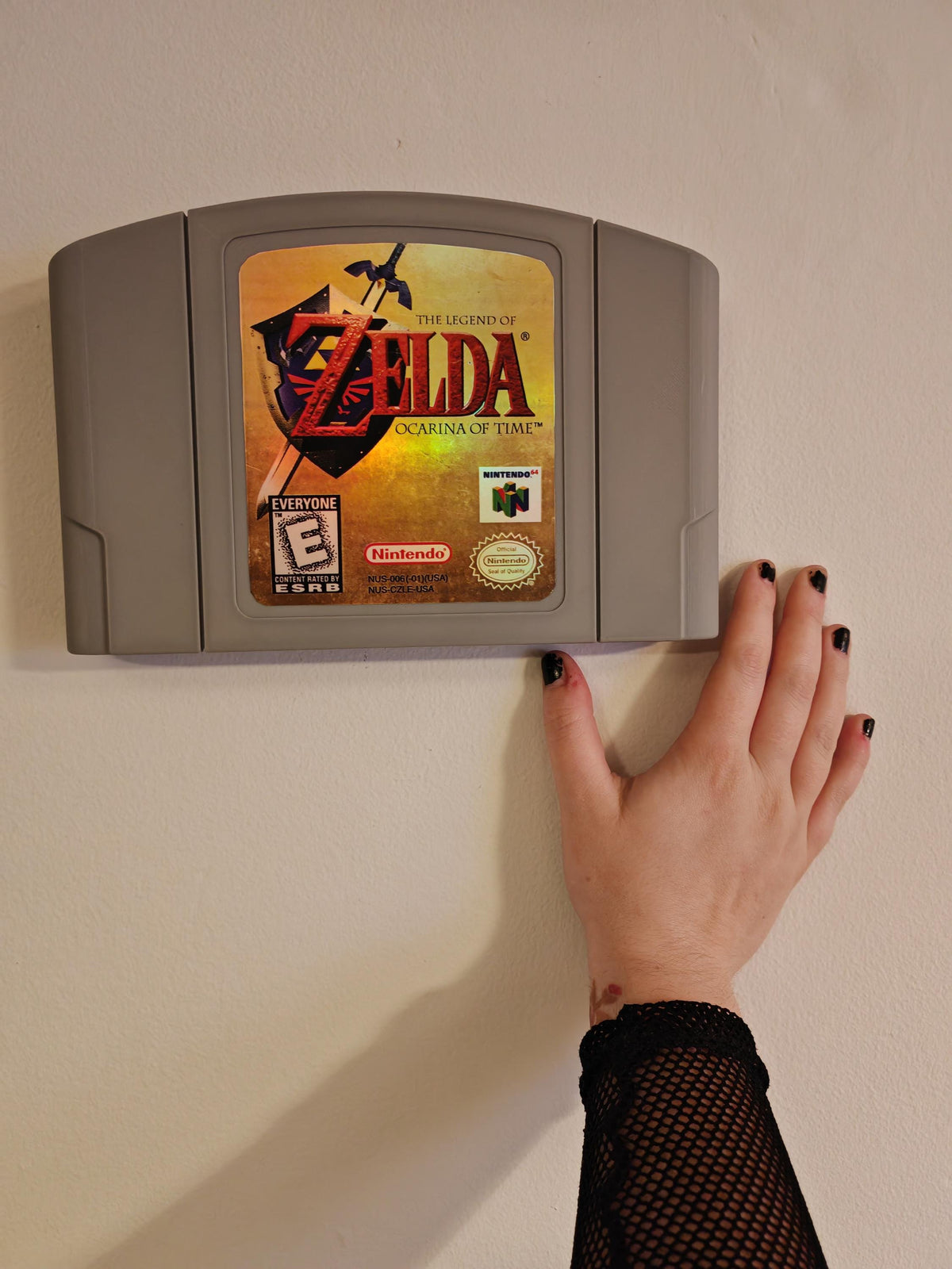 Oversized N64 Cartridge Wall Art