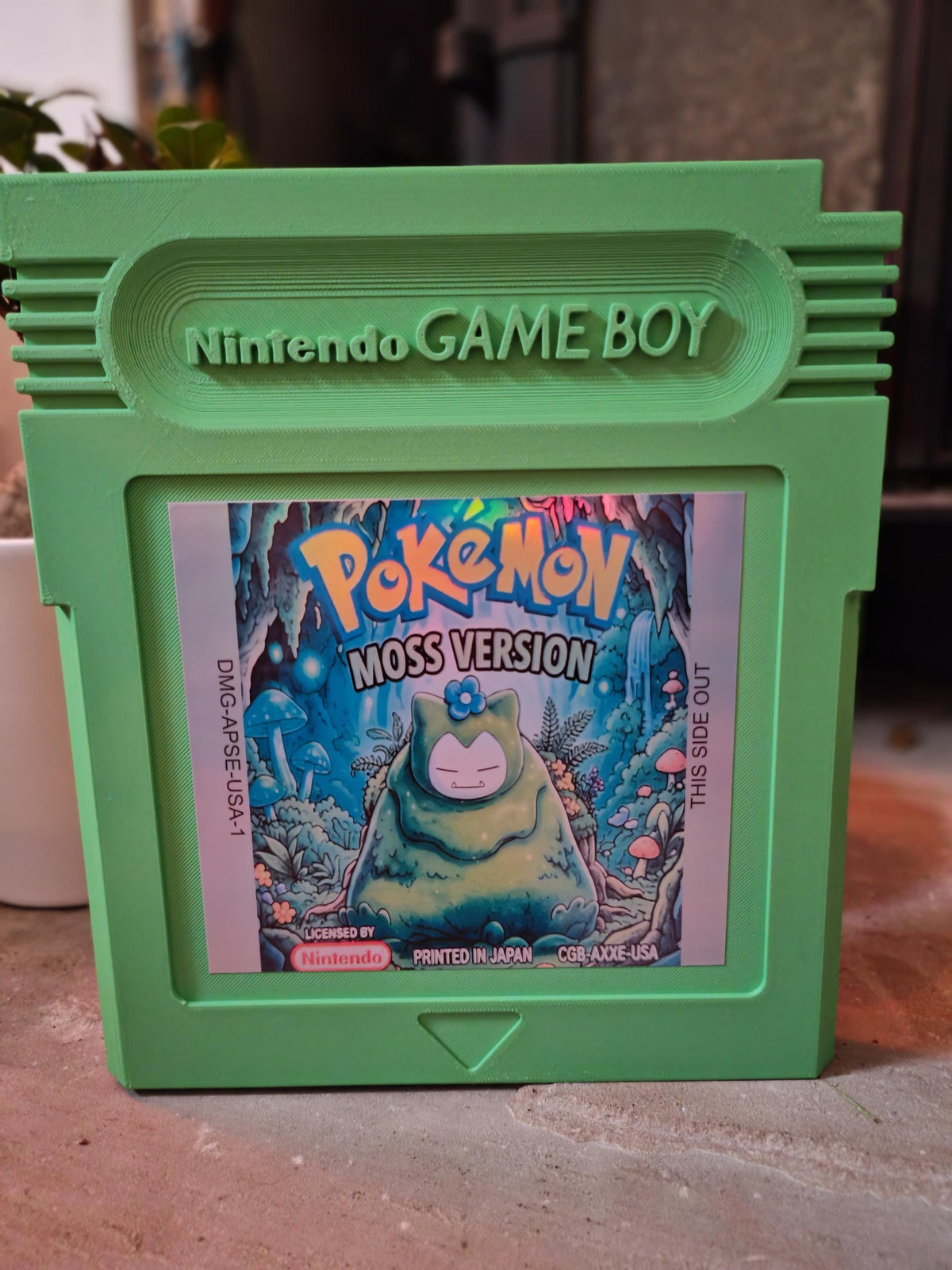 Oversized Pokémon Gameboy Cartridge Wall Art